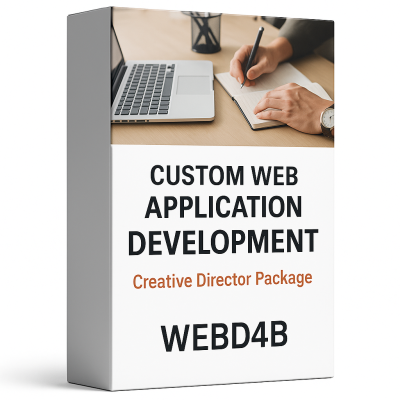Custom Web Application Development **Creative Director Package**